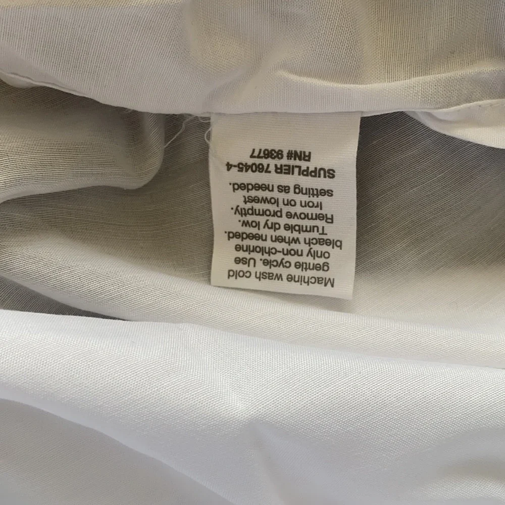 Blue aeriodecent full/queen solid bed skirt dust ruffle